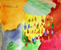 05-Декор.композиция.Разноцветный дождь-Максимов Никита.JPG