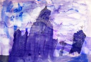 07-Арх.композиция.Фиолетовый замок-Попова Маша.jpg