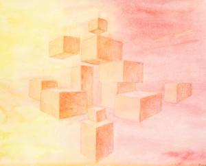 14-Колористическая композиция из кубов и призм-Мельникова Даша.JPG