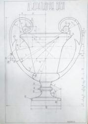 Архитектура чертеж вазы