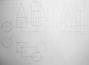 06-Ортогональные проекции. Геометрические тела - Пирожкова Таня.jpg
