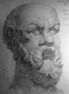 17-Рисунок головы Сократа - Супруненко Александр.jpg