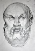 19-23-Рисунок головы. Сократ - Лапшина Валерия.JPG