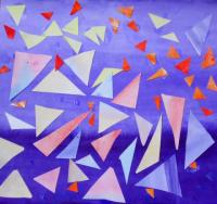 04-Абстрактная композиция ( треугольники, квадраты,  капли дождя)-Полукаров Лев.JPG