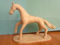 31-Скульптура Лошадь (на проволочном каркасе)-Глухова Марина.jpg