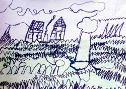 03-Рисунок с натуры.Вид из окна-Глыбов Алекс-.JPG