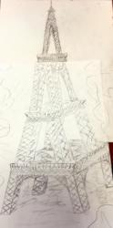 23-Зарисовка Эйфелевой башни.Домашняя работа-Выборный Никита.jpg